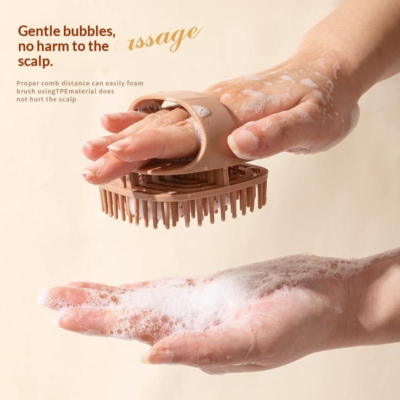 Scalp Massage Shampoo Brush 1P - огляд і ціна Hair Care Dandruff