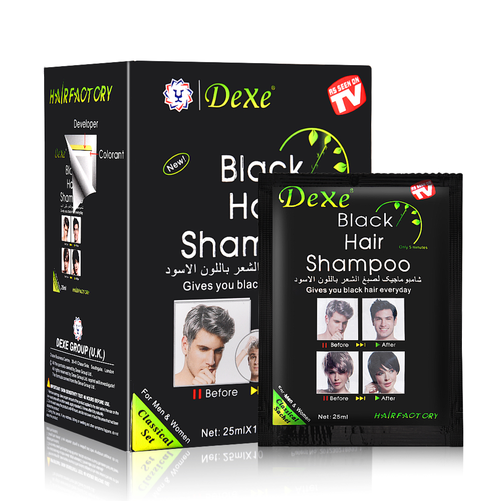 250ML Black Hair Shampoo For M - огляд і ціна Hair Care Organic