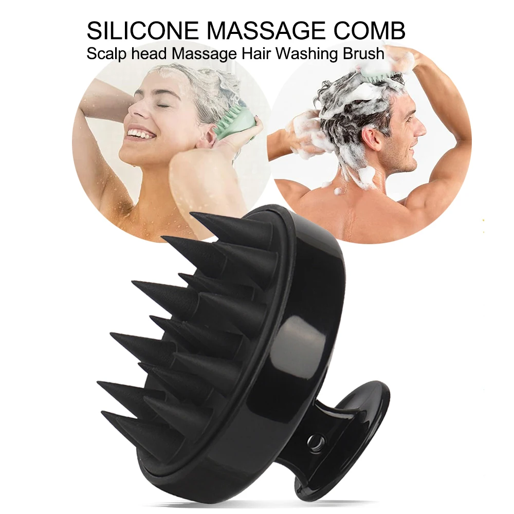 Silicone Head Scalp Massage Co - огляд і ціна Hair Care Products
