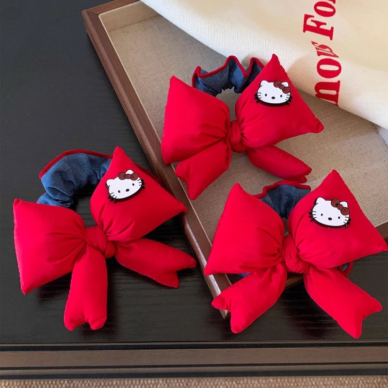 Cute cartoon red Hello kitty b - огляд і ціна Hair Care Korean Products