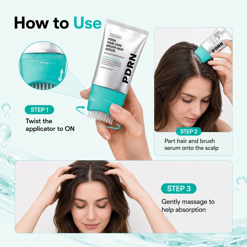 PDRN Scalp Strengthening Hair  - огляд і ціна Hair Care Korean Products