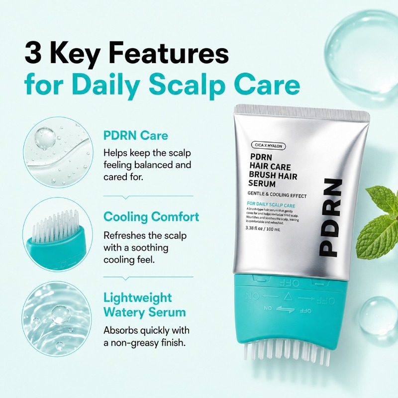 PDRN Scalp Strengthening Hair  - огляд і ціна Hair Care Korean Products