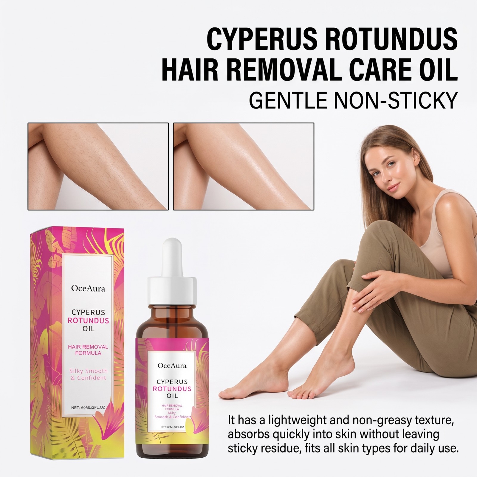 Cyperus Rotundus Hair Removal  - огляд і ціна Hair Care Lotion